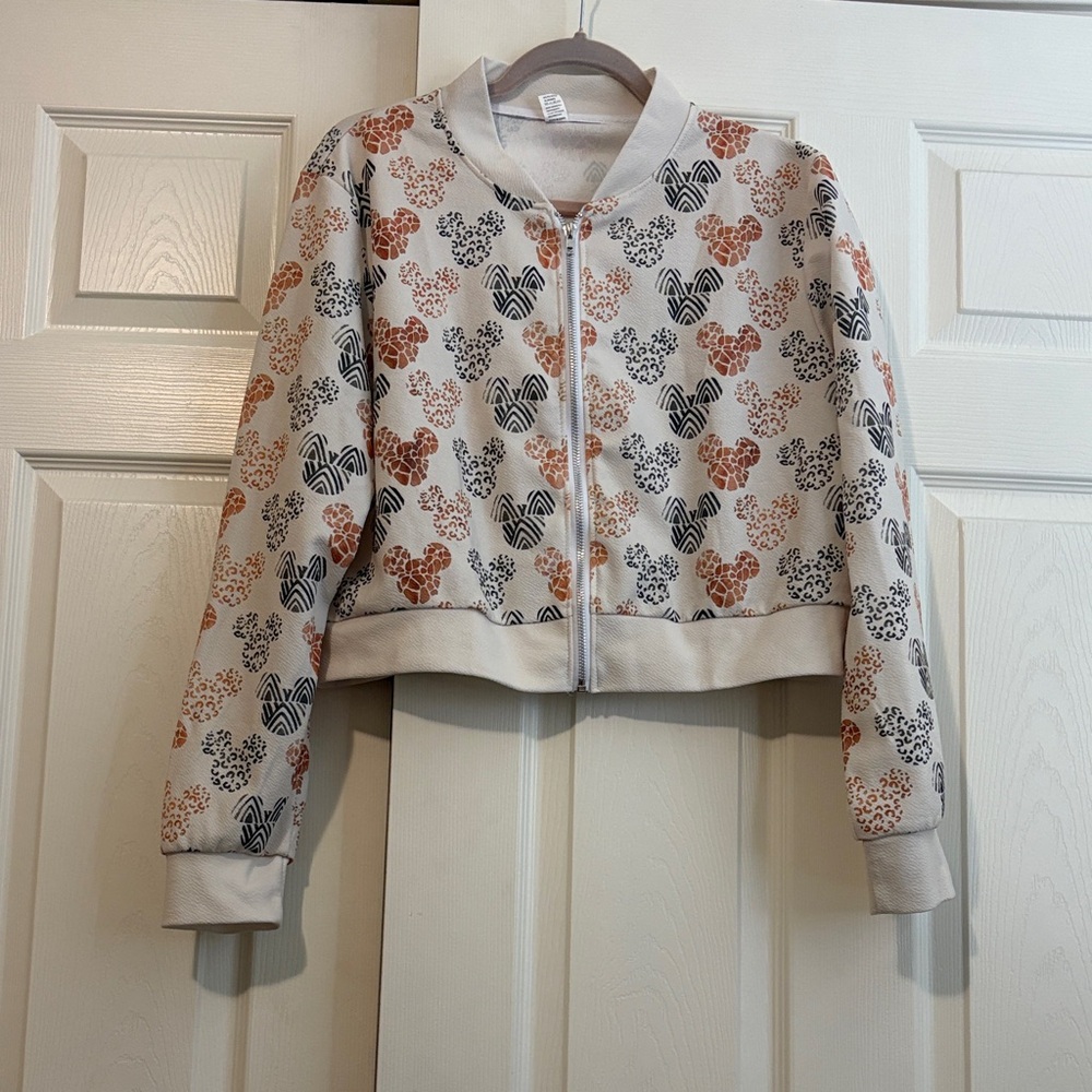 Patterned Mickey Mouse Women's Sweatshirt
